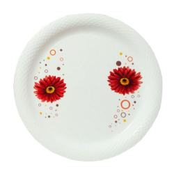 Round Dinner Plate  - 13 Inch - Made Of Plastic Material