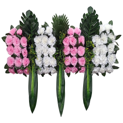 Artificial Flower Pannel  - Made of Plastic