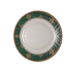 Printed Round Big Dinner Plate - Made Of Melamine