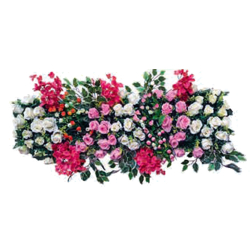 Artificial Flower Panel - 4 FT - Made of Plastic