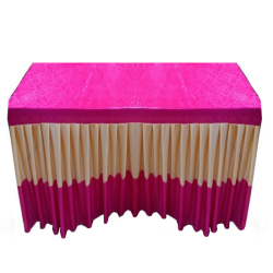 Rectangular Table Cover - 1.5 FT X 6 FT - Made of Premium Quality Brite Lycra