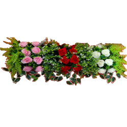 Artificial Flower Pannel - Made of Plastic