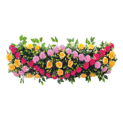 Artificial Flower Pannel - Made of Plastic