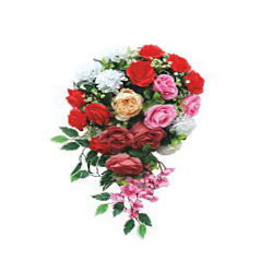 Artificial Flower Bouquet - Made of Plastic