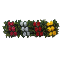 Artificial Flower Pannel - Made of Plastic