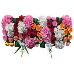 Artificial Flower Pannel - Made of Plastic