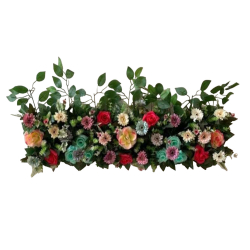 Artificial Flower Pannel - Made of Plastic