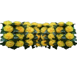 Artificial Flower Pannel - Made of Plastic