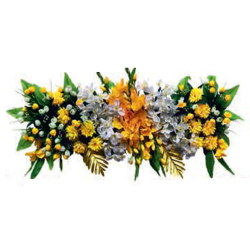 Artificial Flower Panel - 4 FT - Made of Plastic