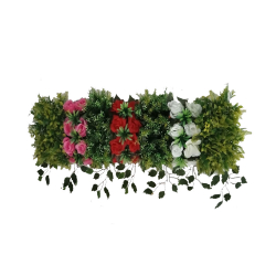 P07 Flower Patta Pannel - 3 FT - Made of Plastic Artificial Flower