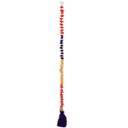 Fancy Pom Pom Line Wall Hanging - Made Of Woolen And Beads