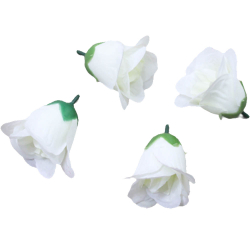Artificial Rose ( 3 Patti Gulab ) Flower - Made Of Fabric