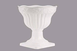 Oman Pot - 21 inch - White color with ball