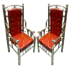 Buy Wedding Chair Made Of Stainless Steel Decornt