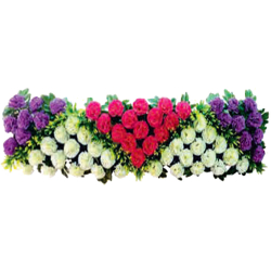 Artificial Flower Pannel - 4 FT - Made of Plastic