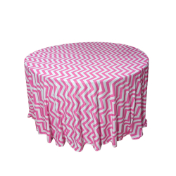 Round Table Cover - 8.5 FT X 8.5 FT - Made of Premium Quality Four way Lycra