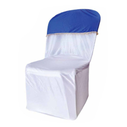 Plain Lycra Chair Cover With Cap - Made Of Lycra