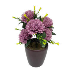 Artificial Flower Bunch without Pot  - Made of Fabric