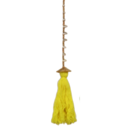 Fancy Kodiya Tassel Wall Hanging - Made Of Woolen