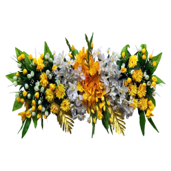 Artificial Flower Pannel - 5 FT - Made of Plastic