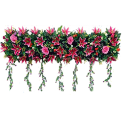 Artificial Flower Pannel - 4 FT - Made of Plastic