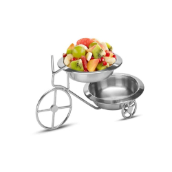 Cycle Shape Salad Stand - Made of Stainless Steel