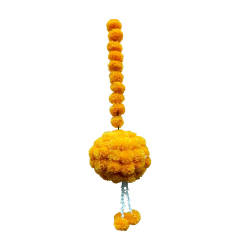 Ball Hanging Ladi - Made of Pom- Pom